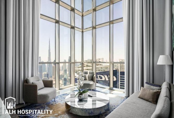 One-bed penthouse loft at SLS Dubai — 2,421 sqft, full Burj view